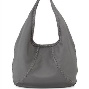 Bottega Veneta grey classic handbag